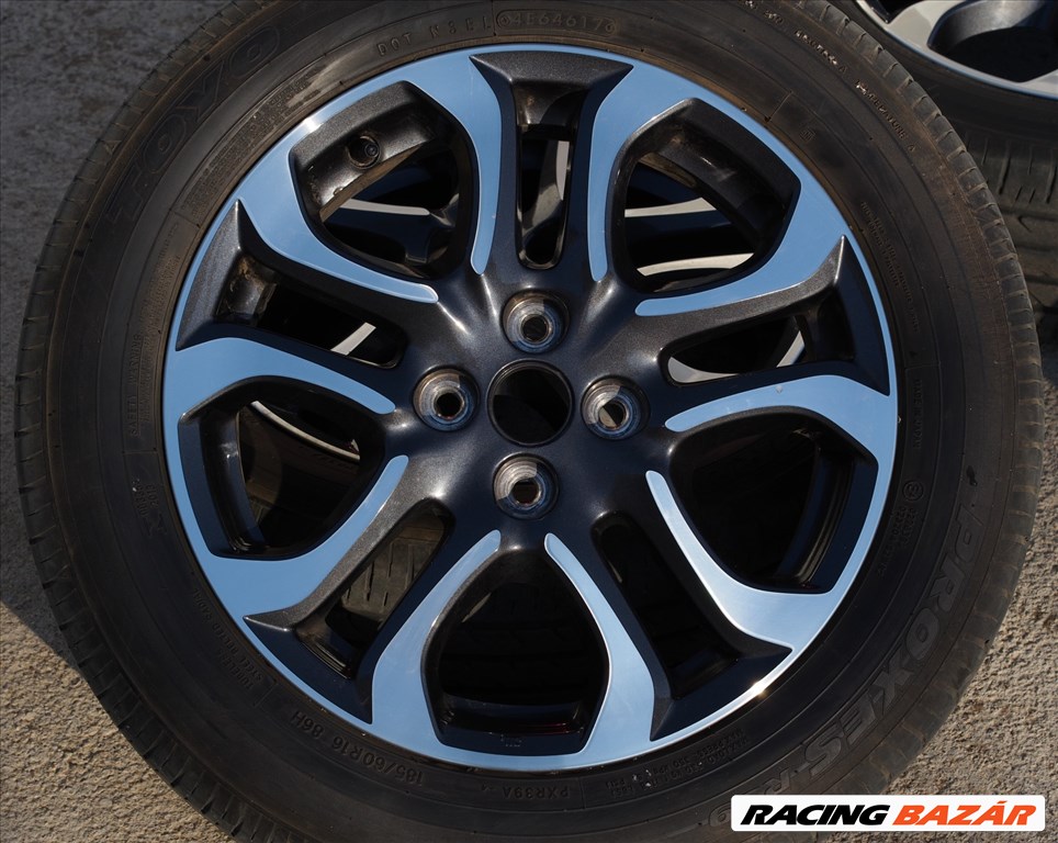 Mazda 2 16" gyári alufelni 4x100 ET40 + Toyo Proxes R39 185/60 R16 86H 1. kép