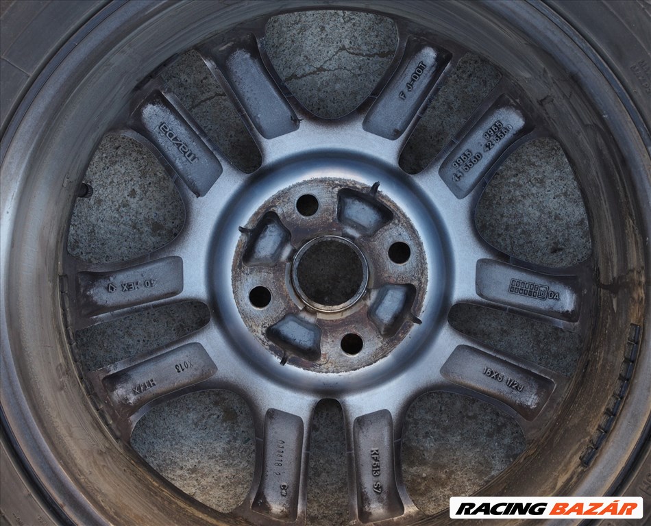 Mazda 2 16" gyári alufelni 4x100 ET40 + Toyo Proxes R39 185/60 R16 86H 2. kép
