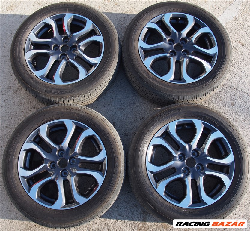 Mazda 2 16" gyári alufelni 4x100 ET40 + Toyo Proxes R39 185/60 R16 86H 3. kép