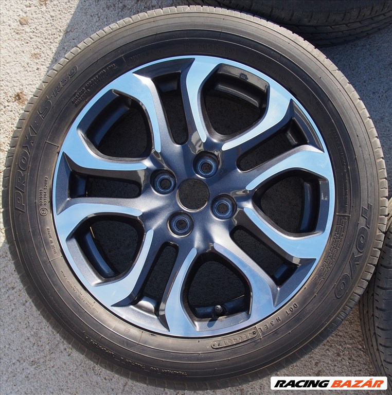 Mazda 2 16" gyári alufelni 4x100 ET40 + Toyo Proxes R39 185/60 R16 86H 4. kép