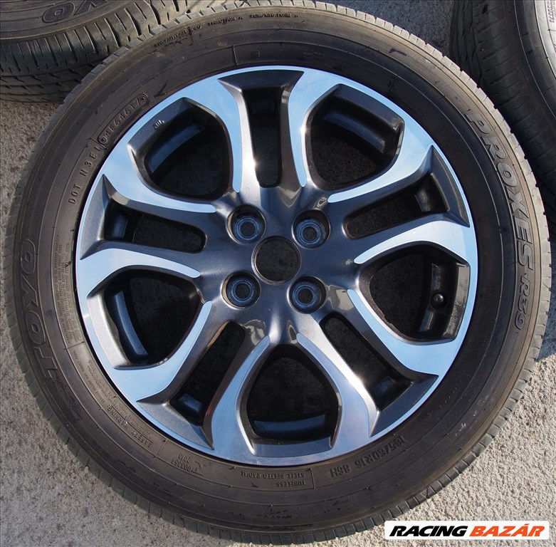 Mazda 2 16" gyári alufelni 4x100 ET40 + Toyo Proxes R39 185/60 R16 86H 6. kép