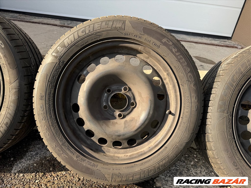 Opel Astra 205/55 R16 nyári gumikkal acél garnitúra 4. kép