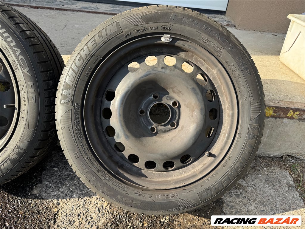 Opel Astra 205/55 R16 nyári gumikkal acél garnitúra 5. kép