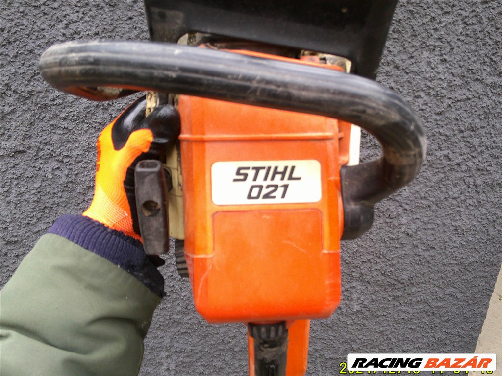 STIHL 021-ES BENZINMOTOROS LÁNCFŰRÉSZ,HASZNÁLT ÁLLAPOTBAN TAPOLCÁN ELADÓ 4. kép