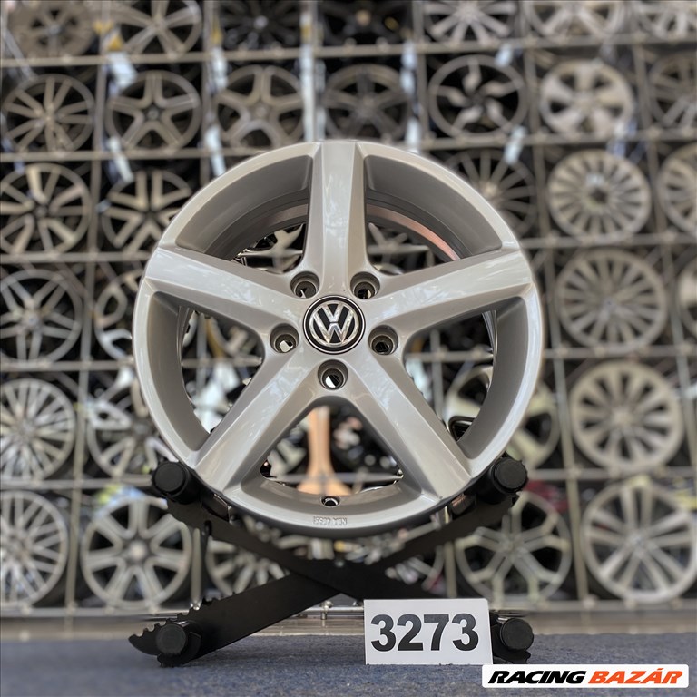 (3273) Volkswagen 16 gyári alufelni felni, 5x112, Touran Golf Caddy 1. kép
