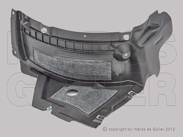 Audi A6 2011-2014 - Első műa. dobbetét eleje, nem hőszigetelt jobb 1. kép
