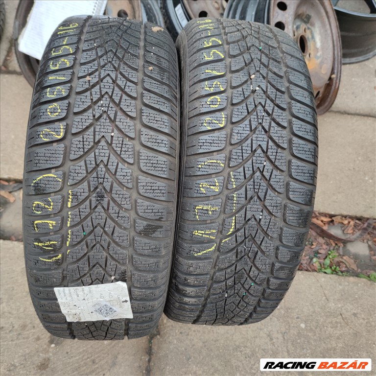  205/55 R16 Dunlop téli gumi 39000ft a 2db/172/ 3. kép