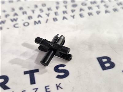 Fekete díszléc patent klipsz
