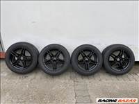  16" újszerű Mercedes - Benz alufelni, rajta 225/55 használt Dunlop téli gumi ET45,5 