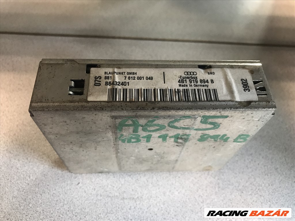 Audi A6 (C5 - 4B) navigáció vezérlő 4b1919894b 2. kép