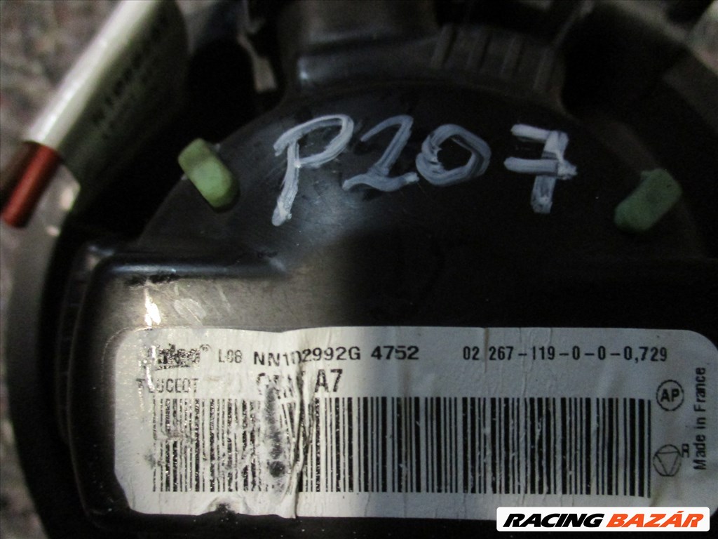 Peugeot 207 fűtőmotor klímás 102992G 2. kép