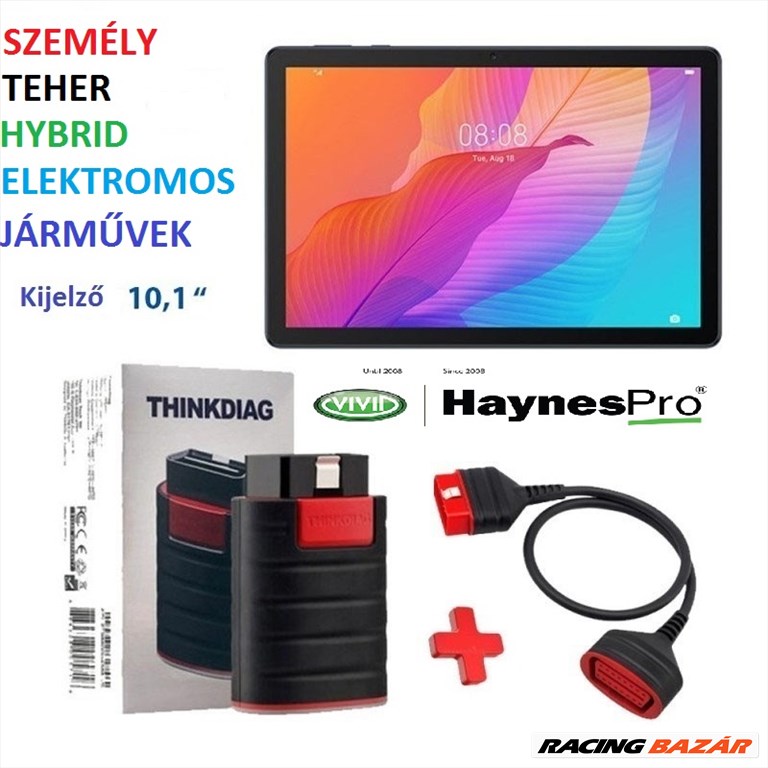 Thinkdiag Pro diagnosztika tablettel használatra készen 1. kép