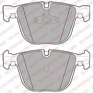 DELPHI LP2141 - fékbetét BMW