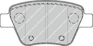 FERODO FDB4316 - fékbetét AUDI FORD SEAT SKODA VW