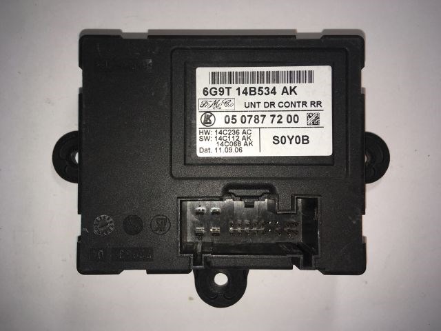 FORD S-MAX Jobb hátsó Ajtó Vezérlőegység 1. kép