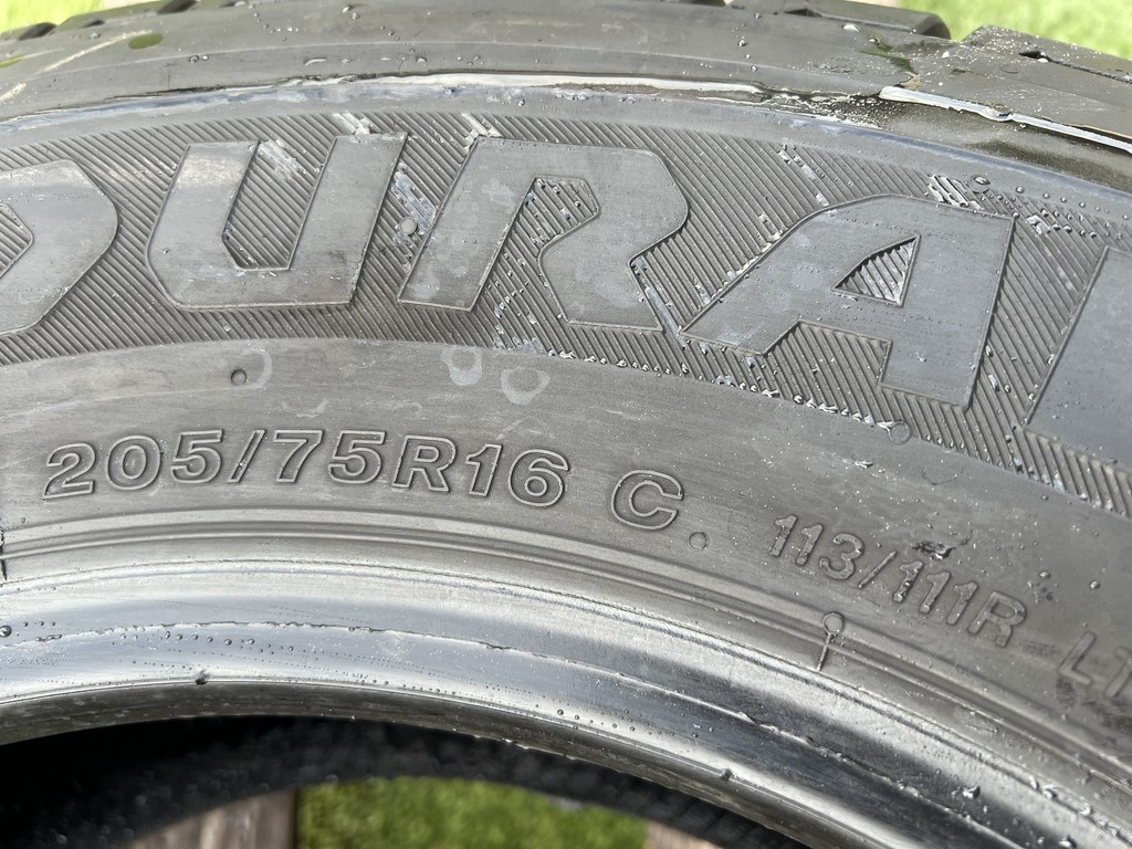 205/75 R16C Bridgestone Duravis R660 Eco nyári gumi 6mm 6. kép