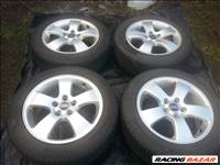  5x112 gyári Audi A3 alufelni, rajta 205/55R16 Michelin téli gumi 