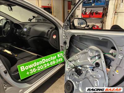 Hyundai ablakemelő szerkezet javítás,szereléssel is,szett,csúszkák,www.ablakemelolakatreszek.hu