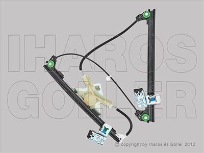 Seat Inca 1995-2003 - Ablakemelő motor nélk., bal első 2pólushoz