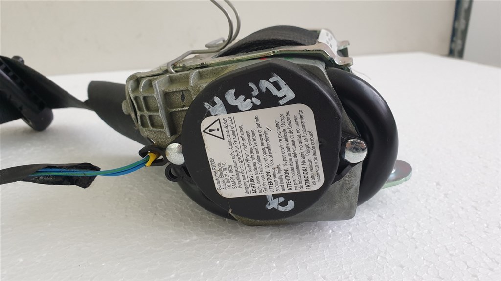 510383 Fiat Punto EVO, 2012, Jobb Első Övfeszítő, Biztonsági Öv, 3 Ajtós. 5. kép