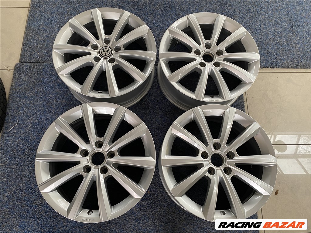 (3458)  Volkswagen 17 gyári alufelni felni, 5x112, Passat 3. kép