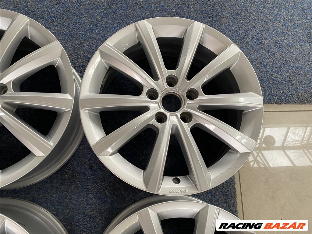 (3458)  Volkswagen 17 gyári alufelni felni, 5x112, Passat 6. kép