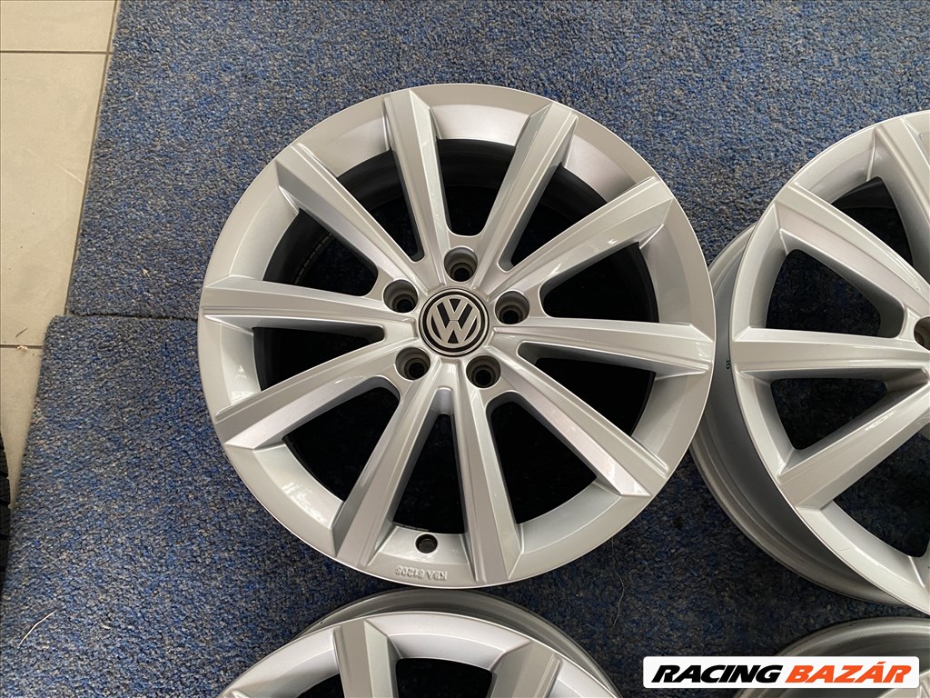 (3458)  Volkswagen 17 gyári alufelni felni, 5x112, Passat 7. kép