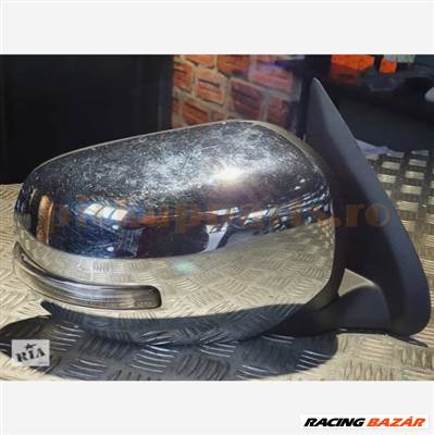 Mitsubishi L200 V balos visszapillantó tükör , jobbos visszapillantó tükör,behajlós,króm,elektromos