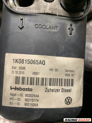 ÁLLÓFŰTÉS:Volkswagen Touran:1K0815065AQ / Audi Q7 (4L):4L0815071E