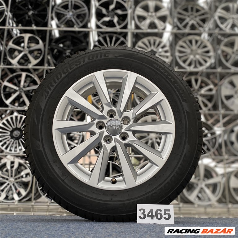 (3465) Audi 16 gyári alufelni felni, 5x112, 205/60 gumi, A1 Allstreet 1. kép