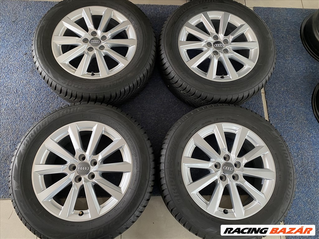 (3465) Audi 16 gyári alufelni felni, 5x112, 205/60 gumi, A1 Allstreet 4. kép