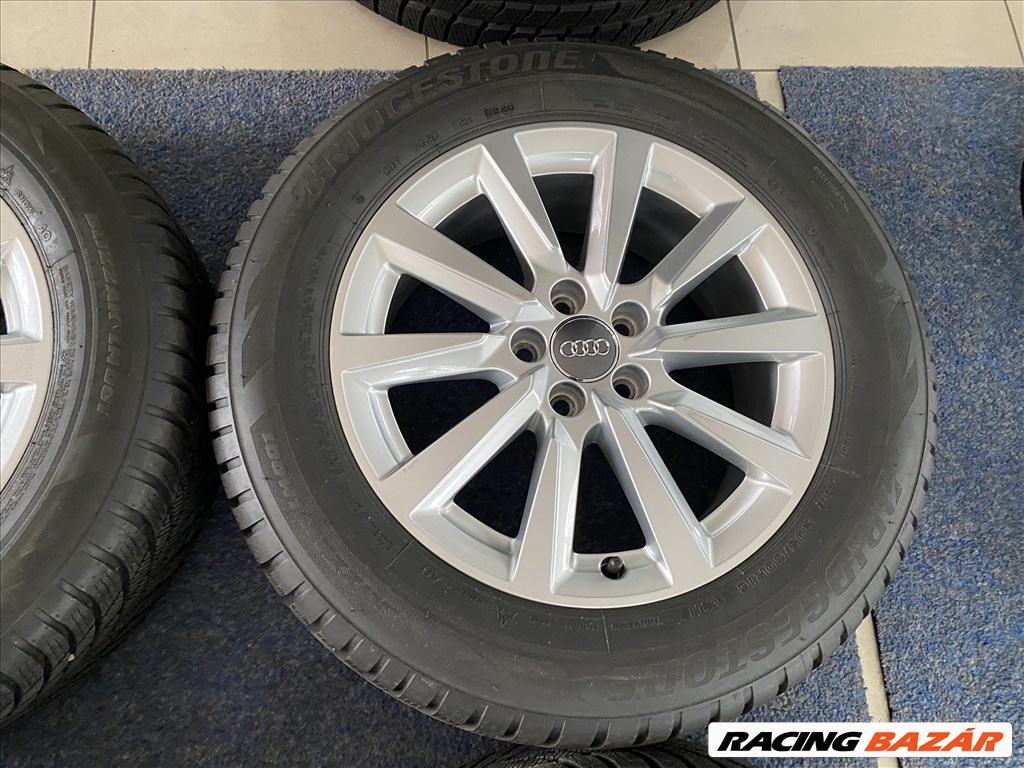 (3465) Audi 16 gyári alufelni felni, 5x112, 205/60 gumi, A1 Allstreet 7. kép