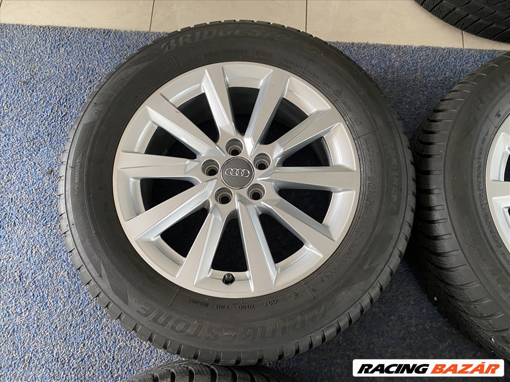 (3465) Audi 16 gyári alufelni felni, 5x112, 205/60 gumi, A1 Allstreet 8. kép
