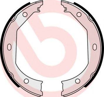 BREMBO S 06 509 - kézifék fékpofakészlet ALPINA BMW