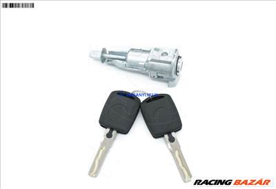 Skoda Octavia II ajtó zárbetét + kulcs  1z0837167 1z0898167d