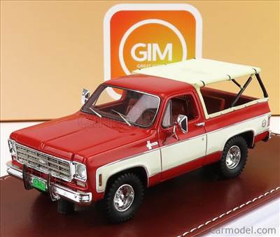 CHEVROLET BLAZER K5 1973 OPEN TOP RED WHITE