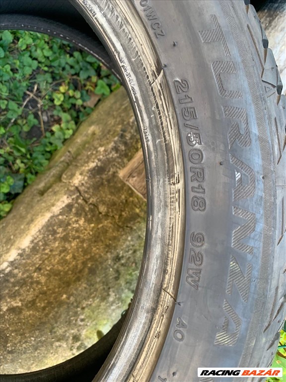  215/5018" újszerű Bridgestone nyári gumi gumi 3. kép