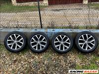  5x112 lyukosztású 17" új (Volkswagen gyári felni) alufelni, rajta 215/55 új Michelin nyári gumi