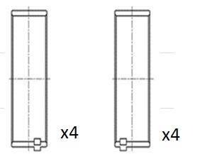 FAI AutoParts BB2027-STD - hajtókar csapágy BMW MINI