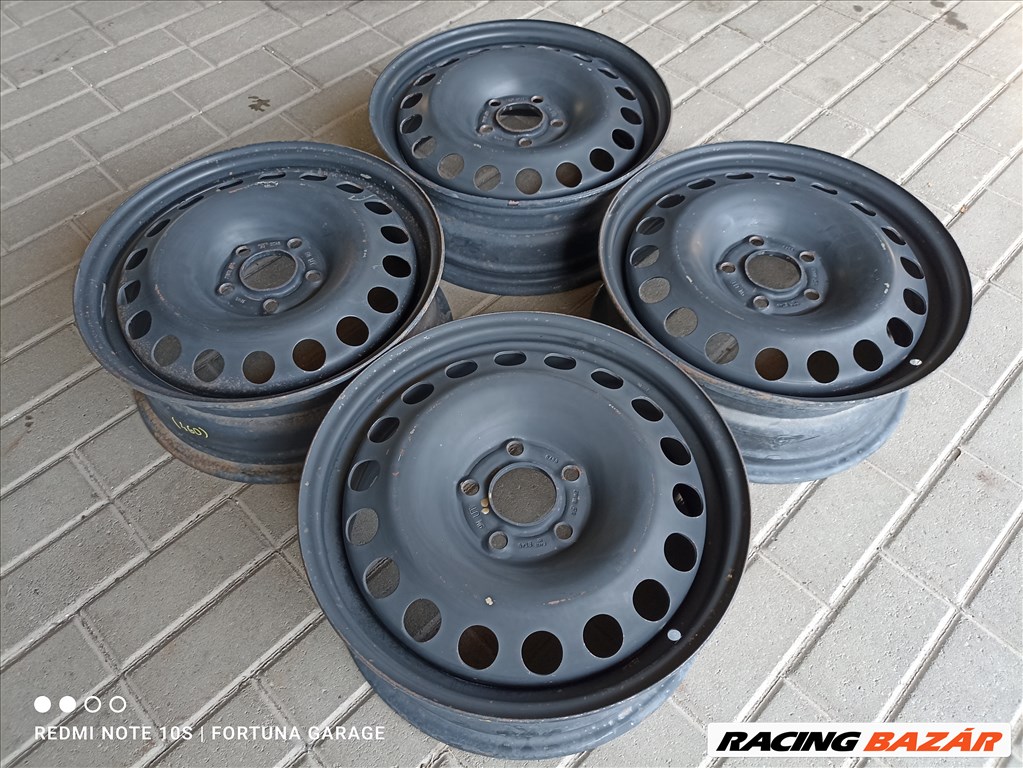 5x110 16" Opel használt lemezfelni garnitúra (R460) 2. kép