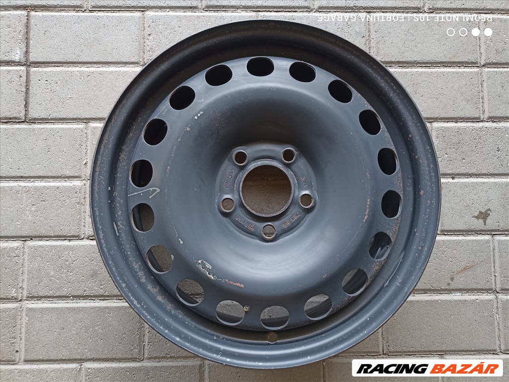 5x110 16" Opel használt lemezfelni garnitúra (R460) 5. kép
