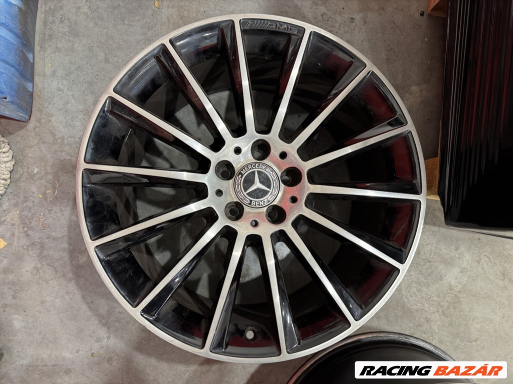 R19 Original mercedes 9.5J ET48 - A218 401 1200 A2184011200 2db felni  1. kép