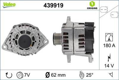 generátor VALEO 439919 for IVECO