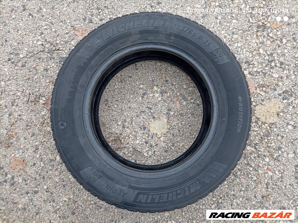 195/65 R15" Michelin használt téli garnitúra 3. kép