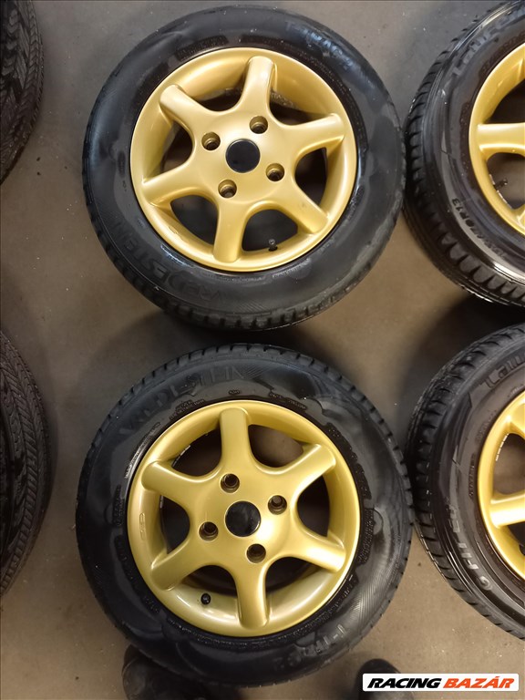  Suzuki 4x114.3-as 5x13" újszerű OZ alufelni 155/70R13 újszerű Vredestein nyári gumi MXX 2. kép