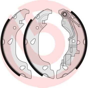 BREMBO S 23 521 - fékpofakészlet FIAT ZASTAVA 1. kép