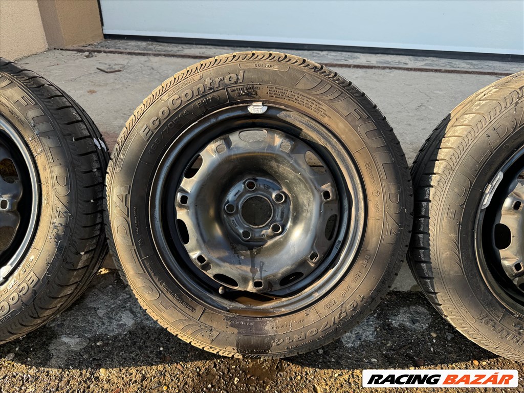 Volkwagen Polo 165/70 R14 nyári gumik acélfelnin 3. kép