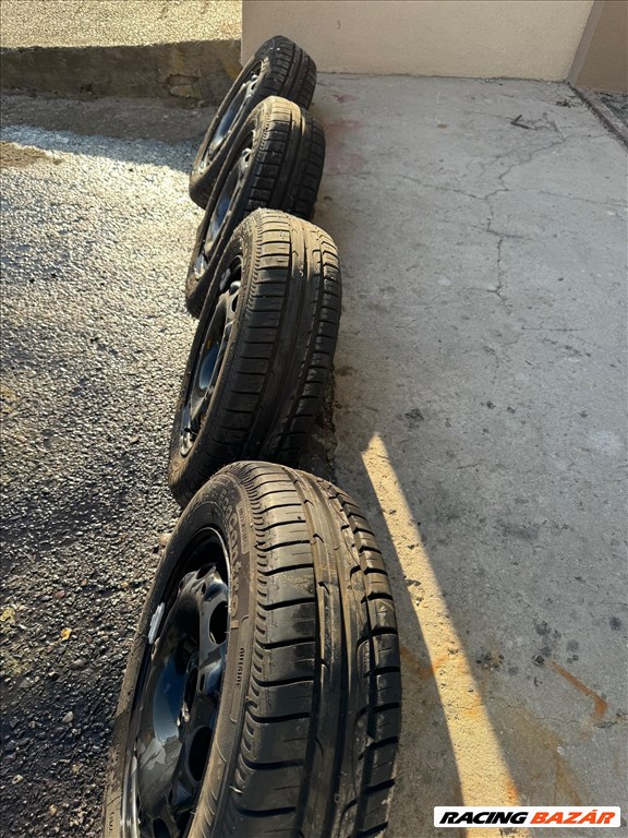 Volkwagen Polo 165/70 R14 nyári gumik acélfelnin 6. kép