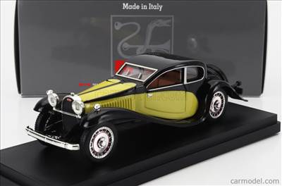 BUGATTI TYPE T50 1933 BLACK YELLOW