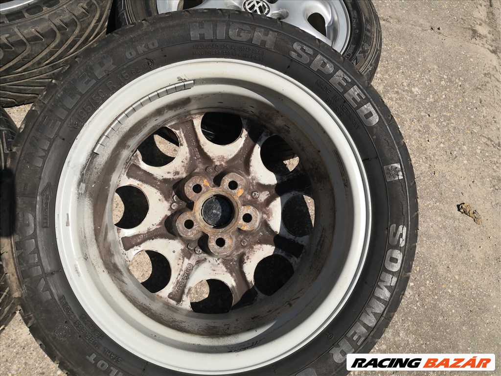 BBS Volkswagen gyári 15-ös alufelnik 5x100-as 8. kép